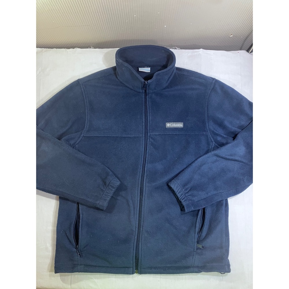 Columbia Mens Steens Mountain Full Zip Fleece Jacket Navy Blue XM1247 Large